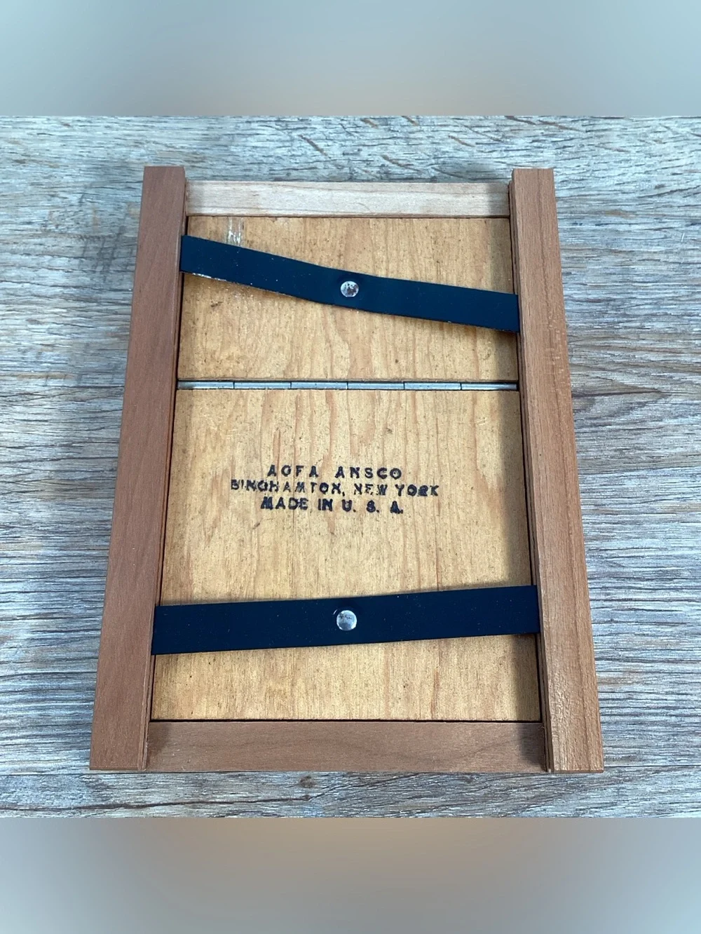 Vintage 1940s Agfa Ansco Darkroom Outfit No. 1A Film Developing Kit